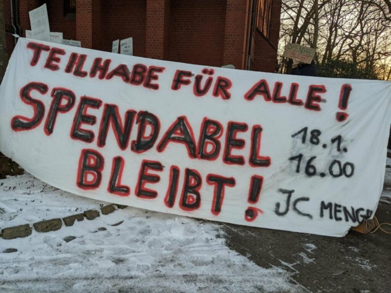 Demo gegen Sozialabbau: Spendabel bleibt!